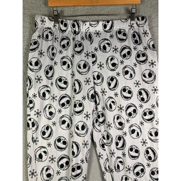 Nightmare Before Christmas Jack Skellington Pajama Pants Womens Large 34 Waist - Picture 6 of 10